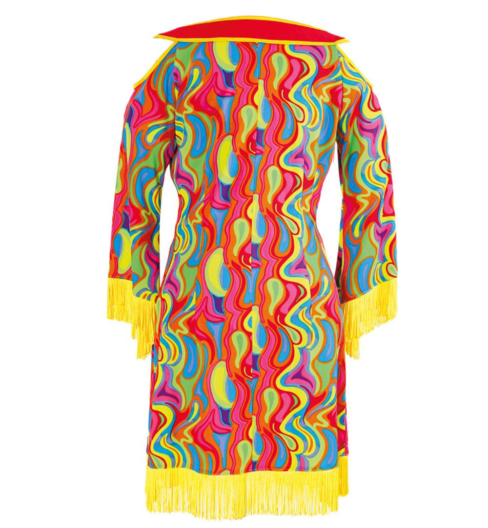Fries Hippie-Kostüm Hippie Flower Power Kleid Liz Karneval Fasching, Hohe Qualität