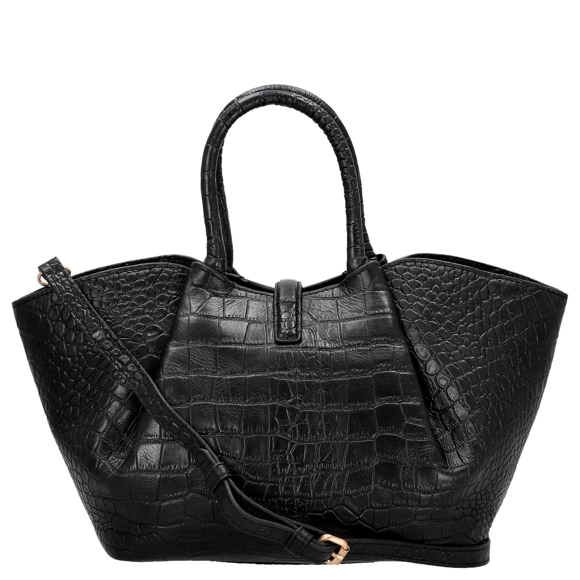 JOOP! Clutch Coccodrillo Sheryl - Henkeltasche 22 cm (black)