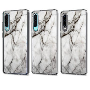 CoolGadget Handyhülle Handy Case Silikon Motiv Series für Huawei P30 Lite 6,2 Zoll, Hülle mit hochauflösendem Muster für P30 Lite New Edition Schutzhülle