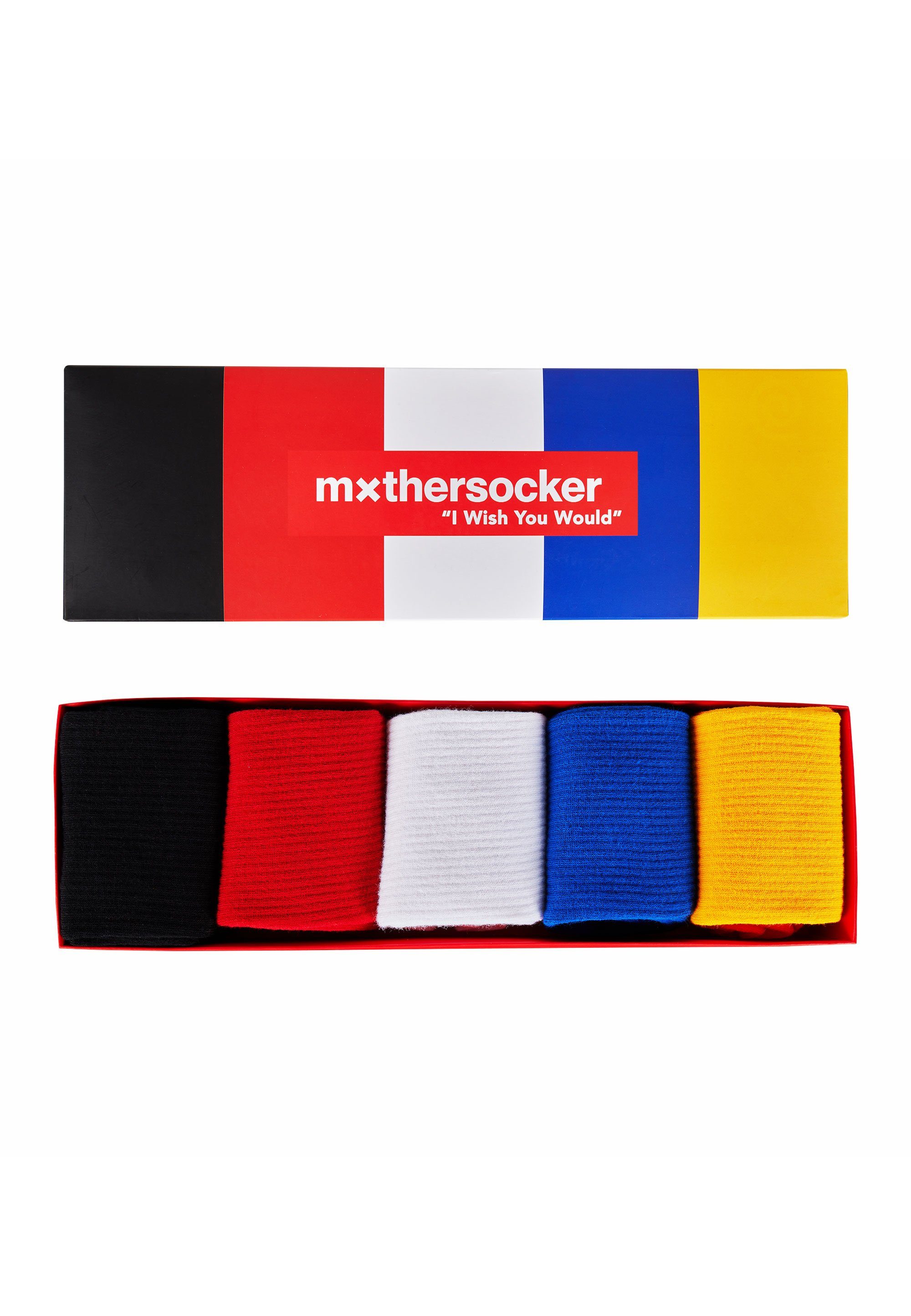 Farben in modernen Mxthersocker Socken (5-Paar)