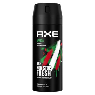 axe Deo-Set Bodyspray Africa 7x 150ml Deospray Deodorant Männerdeo ohne Aluminium