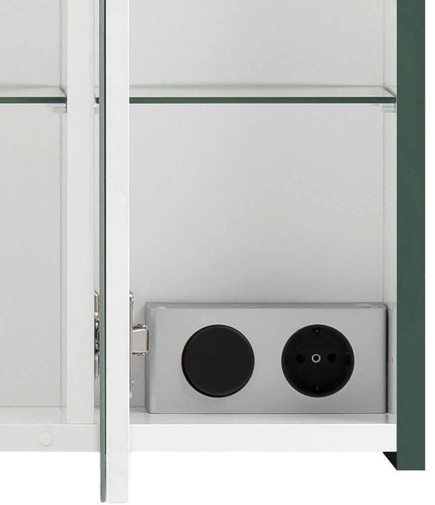 Schildmeyer Spiegelschrank Lovis, Spiegelschrank, Made in Germany, B: 65 cm Solide Verarbeitung - Dieses Produkt ist in Deutschland gefertigt
