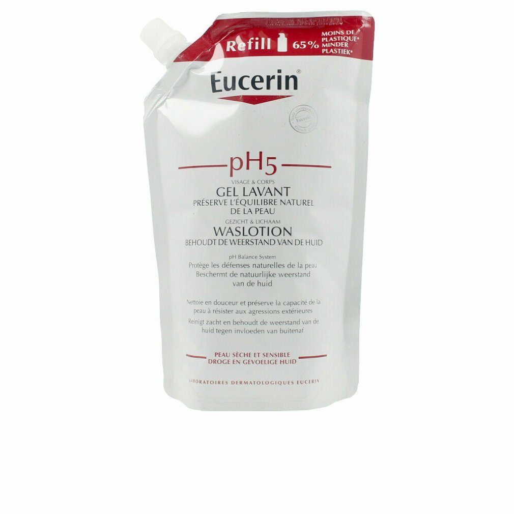 Eucerin Gesichtsmaske Eucerin Ph5 Waschlotion Refill Gel Empfindliche Haut 400ml