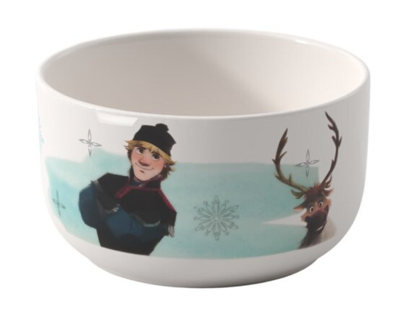 Villeroy & Boch Kinderschale Disney Frozen Müslischalen 440 ml 6er Set, Porzellan, (6x Schale, 6-tlg)