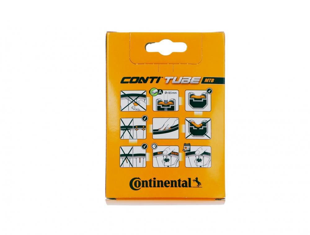 CONTINENTAL Fahrradschlauch Continental Schlauch 29x2.60/2.80 Zoll 65-70/622 AV 40mm MTB 29 Plus
