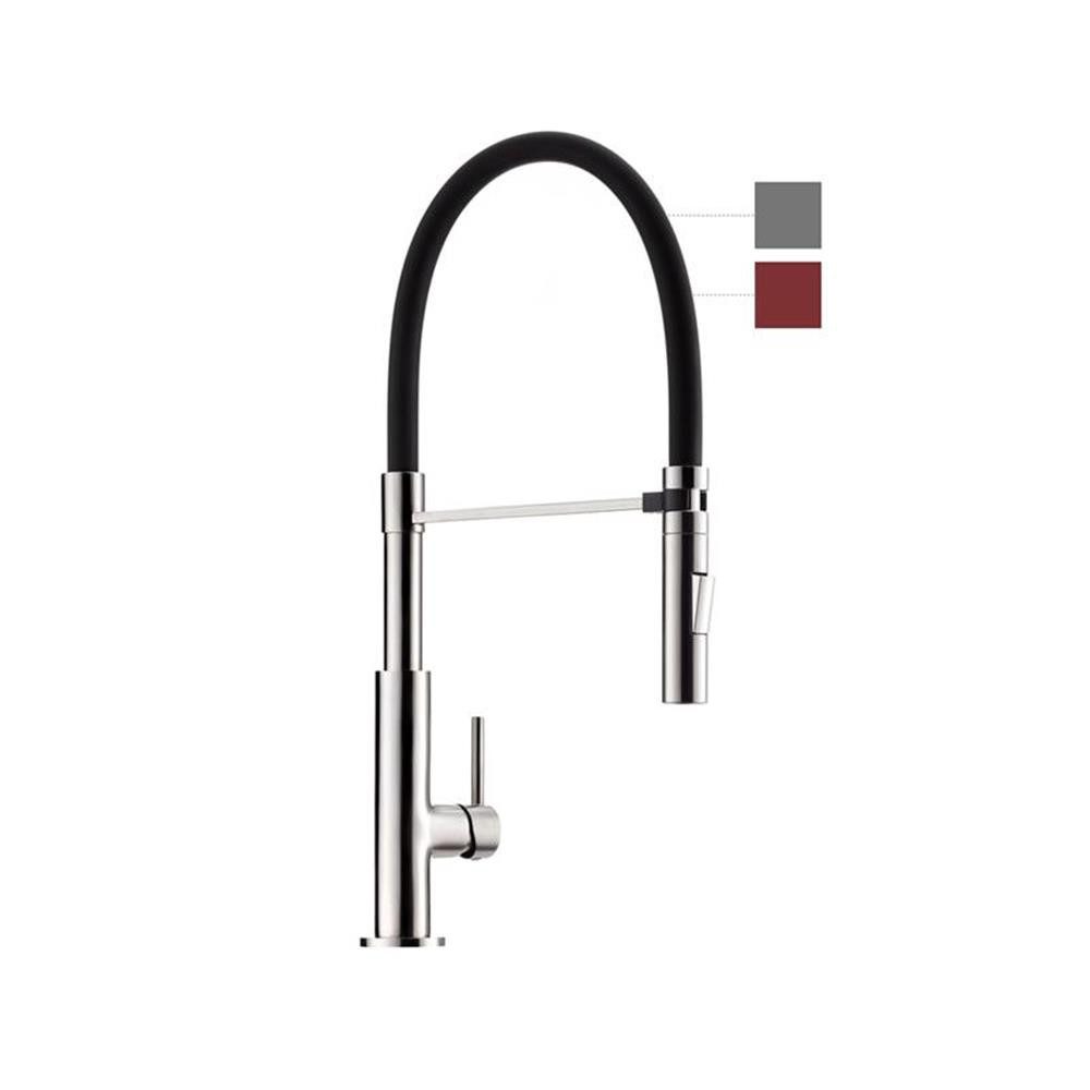 Naber Küchenarmatur LINEA Drive 4 Edelstahlfarbig