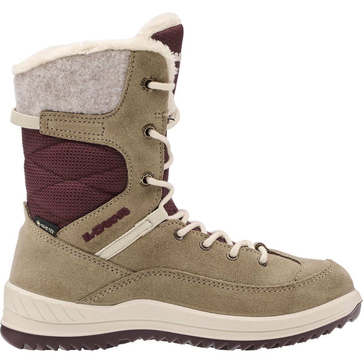Lowa Bianca GTX Hi JR Winterstiefel Eleganter Winterschuh, der mit GORE-TEX Membran warm, trocken und