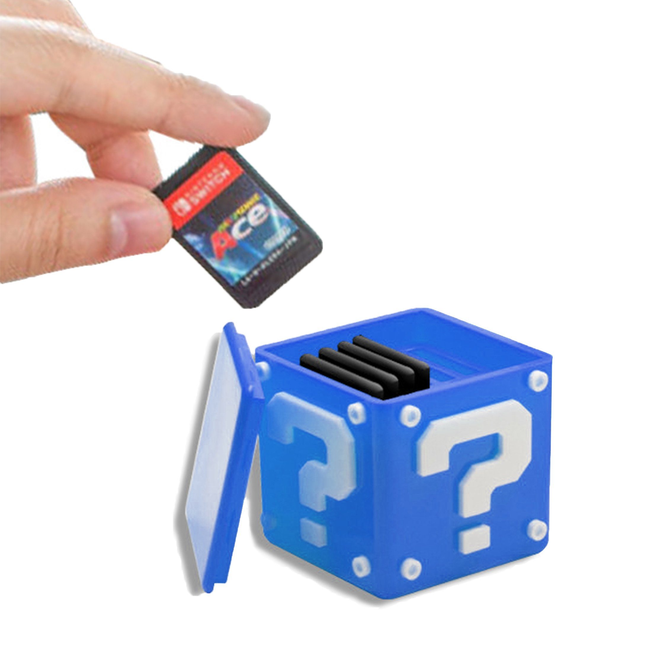 Tadow 12 in 1 Nintendo Spielkassette Kassette, TF-Karte Aufbewahrungshülle  Nintendo-Controller (NS Spielkassette, Spielzubehör für Nintendo switch  oled Spielkarten)