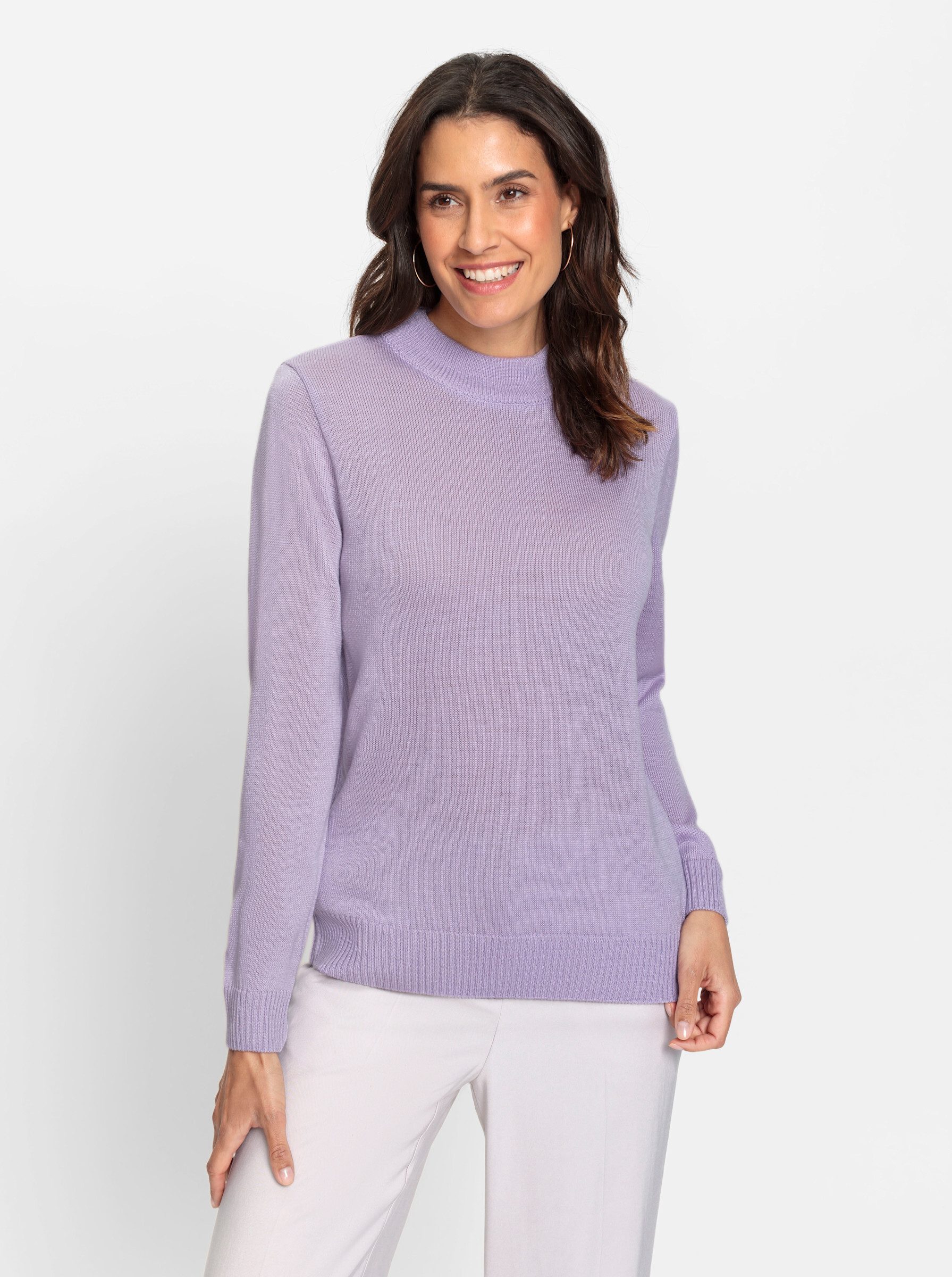Witt Strickpullover Stehkragenpullover günstig online kaufen