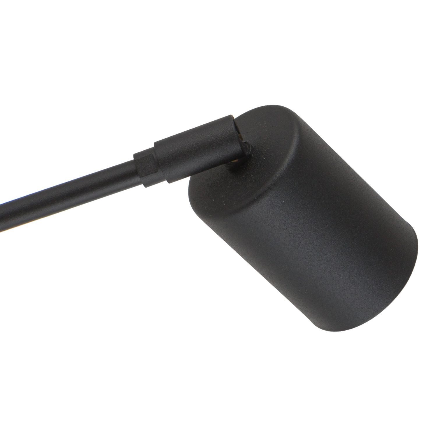 Licht-Erlebnisse Wandstrahler SELVO, ohne Leuchtmittel, Metall GU10 verstellbar Schwarz Modern