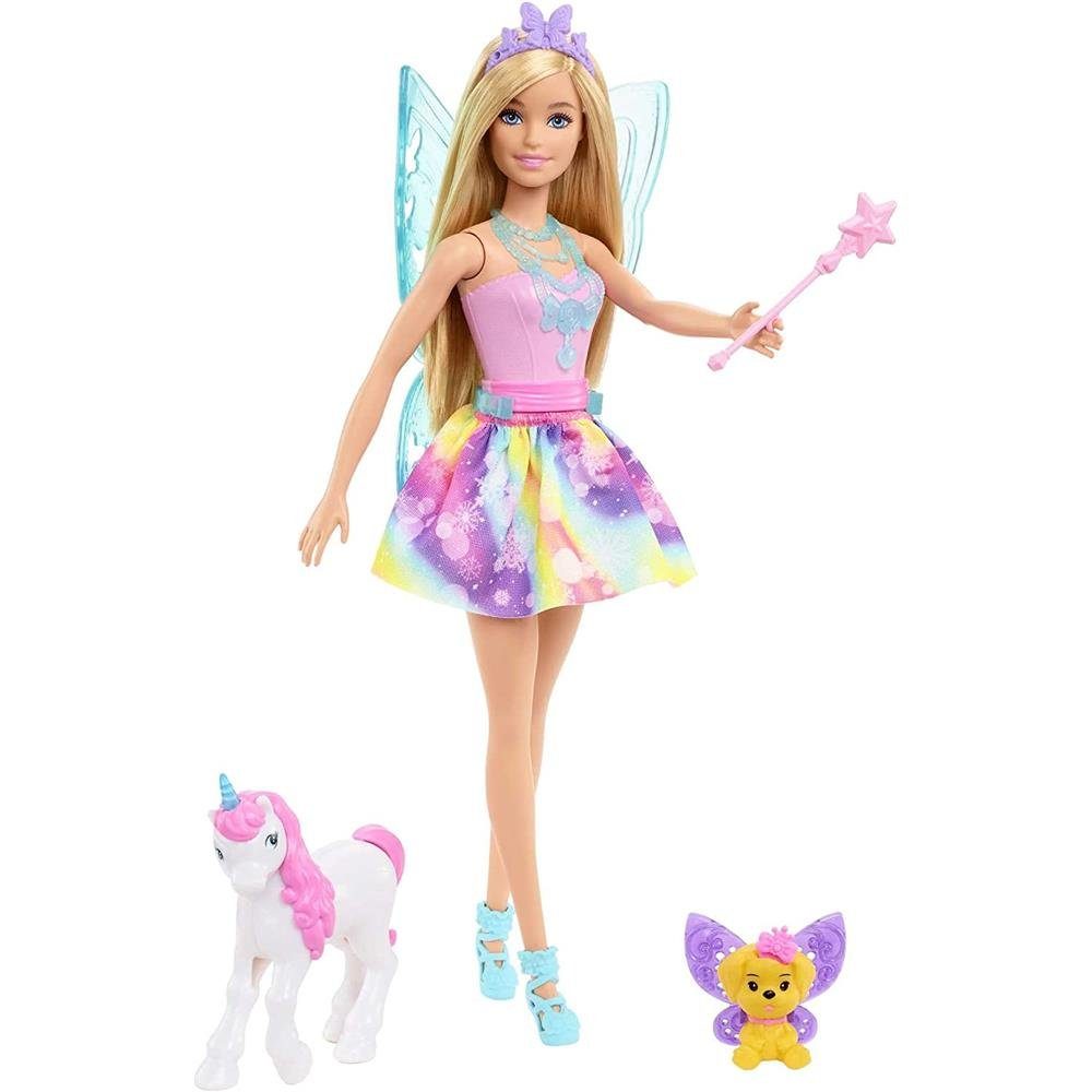 Mattel® Puppe, mit ab Barbie Kinder Accessoires, Kleidung 3 GmbH für und Mattel Dreamtopia, Adventskalender Jahren