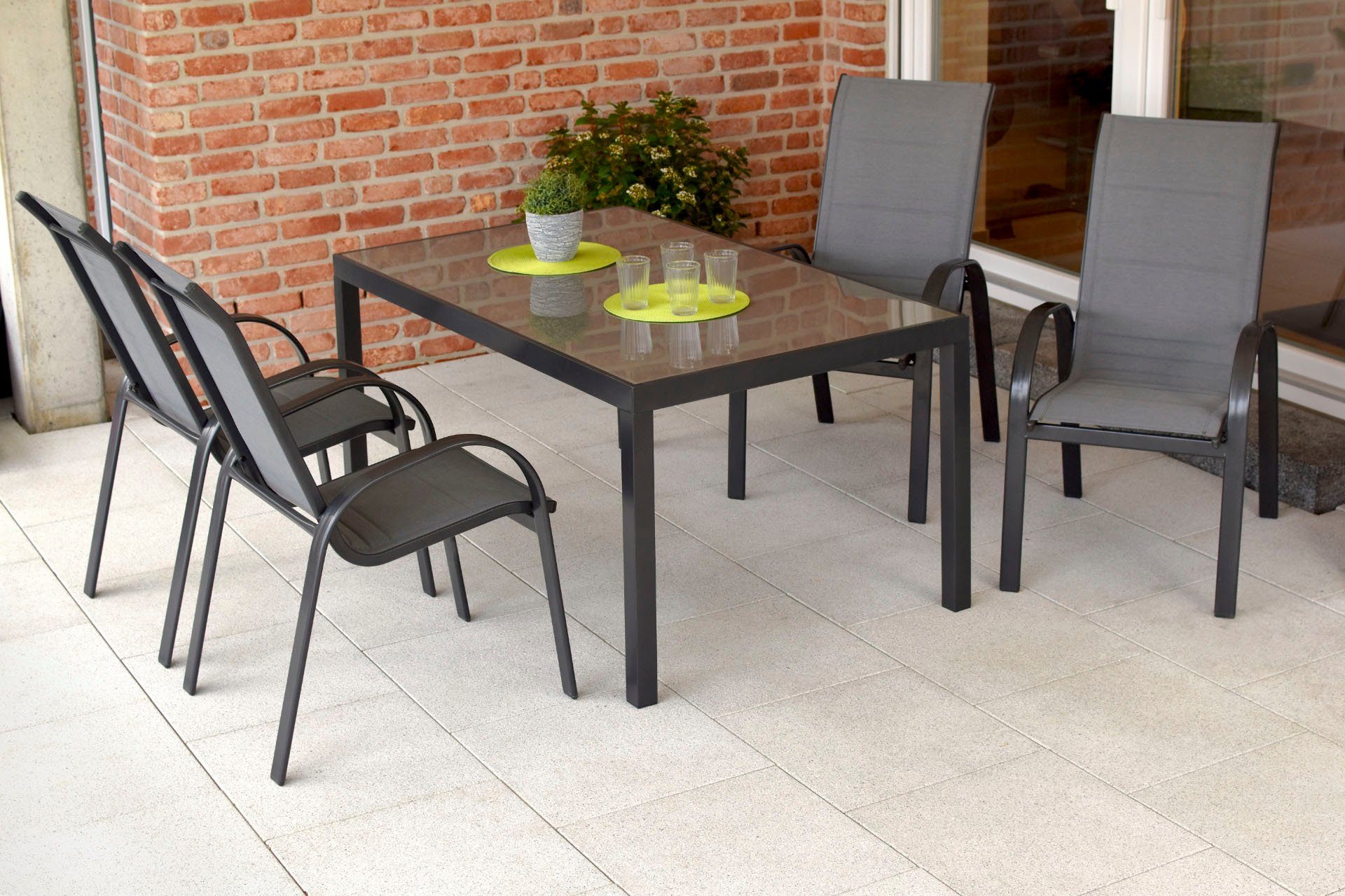 MERXX Garten-Essgruppe Amalfi, (5-tlg)