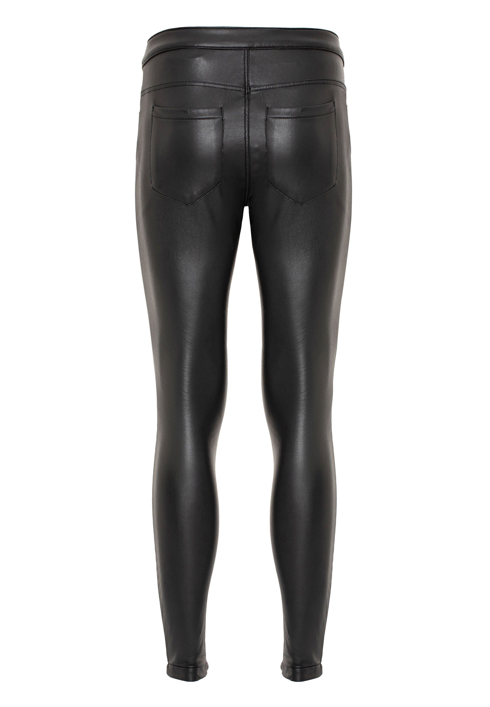 Baxx Röhrenhose & in Leder-Optik Cipo stylisher