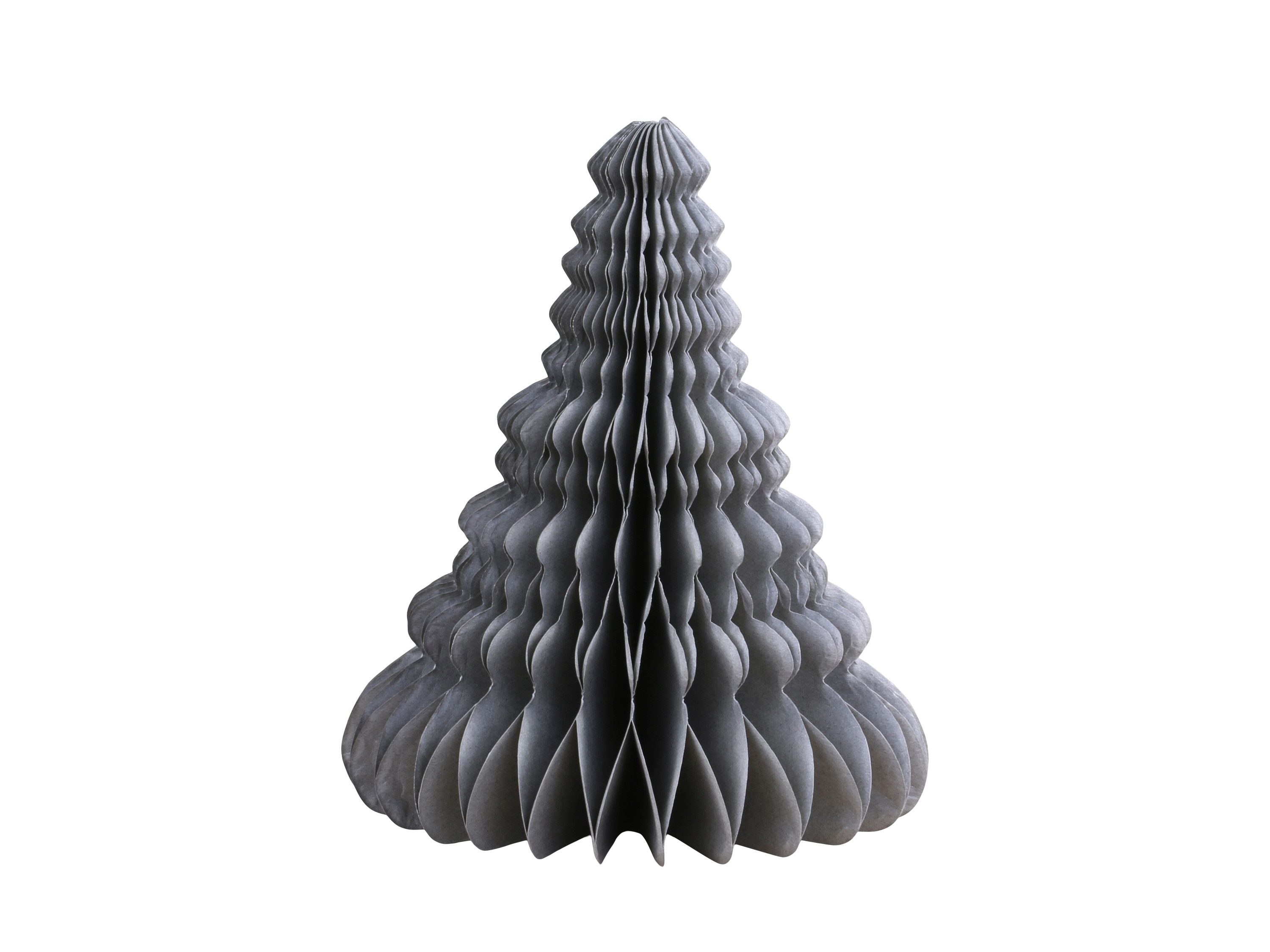 Chic Antique Künstlicher Weihnachtsbaum Chic Antique Weihnachtsbaum Papier plissiert Faltbaum Dekobaum H50cm, Plissee Papier Baum, Integrierter Magnet für perfekte Form Эко-товар Edle Plissee-Optik