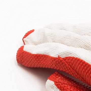 Arbeitshandschuhe Arbeitshandschuhe - K014 Latex rot Größe 11 - Schutzhandschuhe
