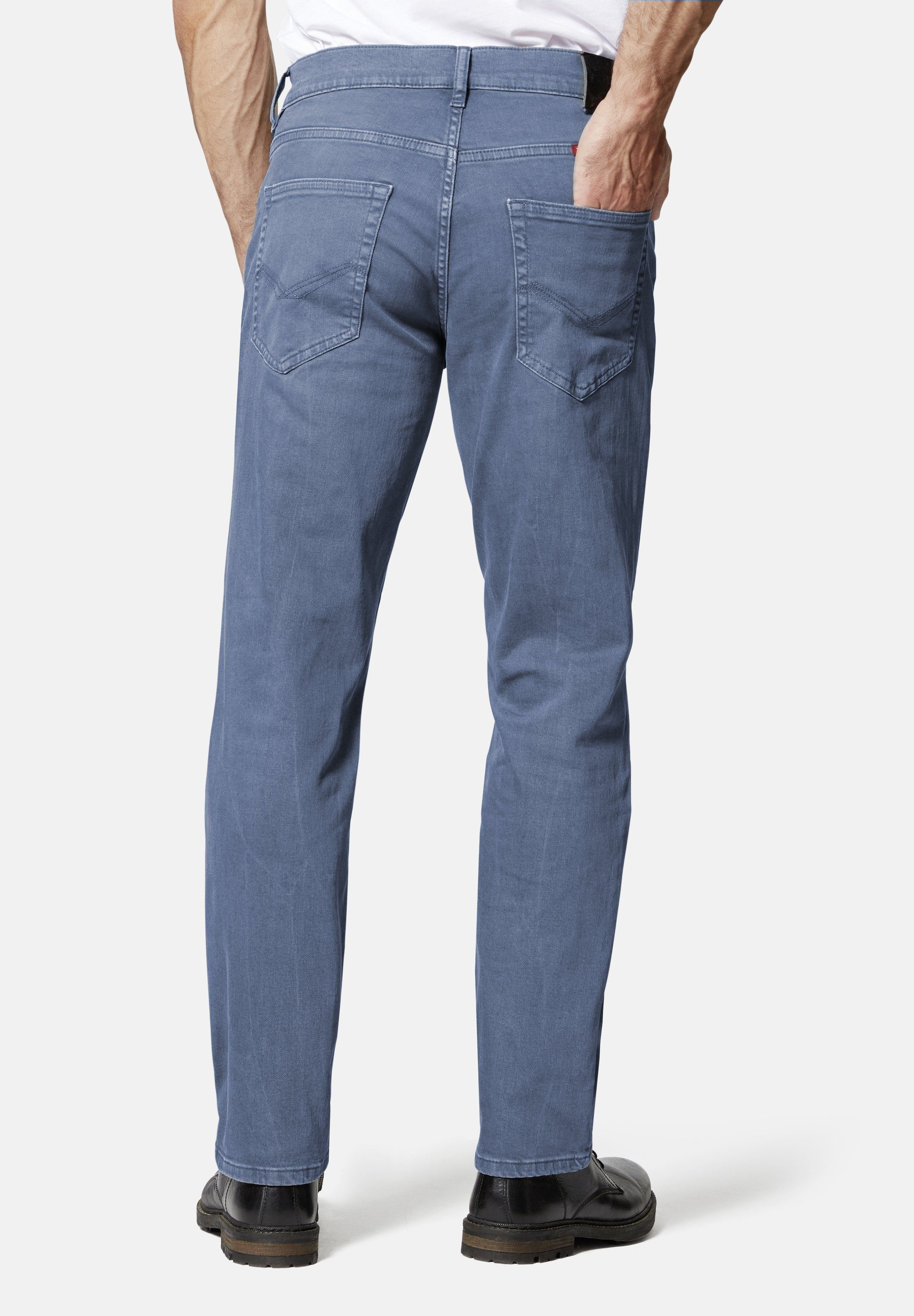 5-Pocket-Jeans John HERO Denim by Denver Medoox Straight Season Stretch Regular