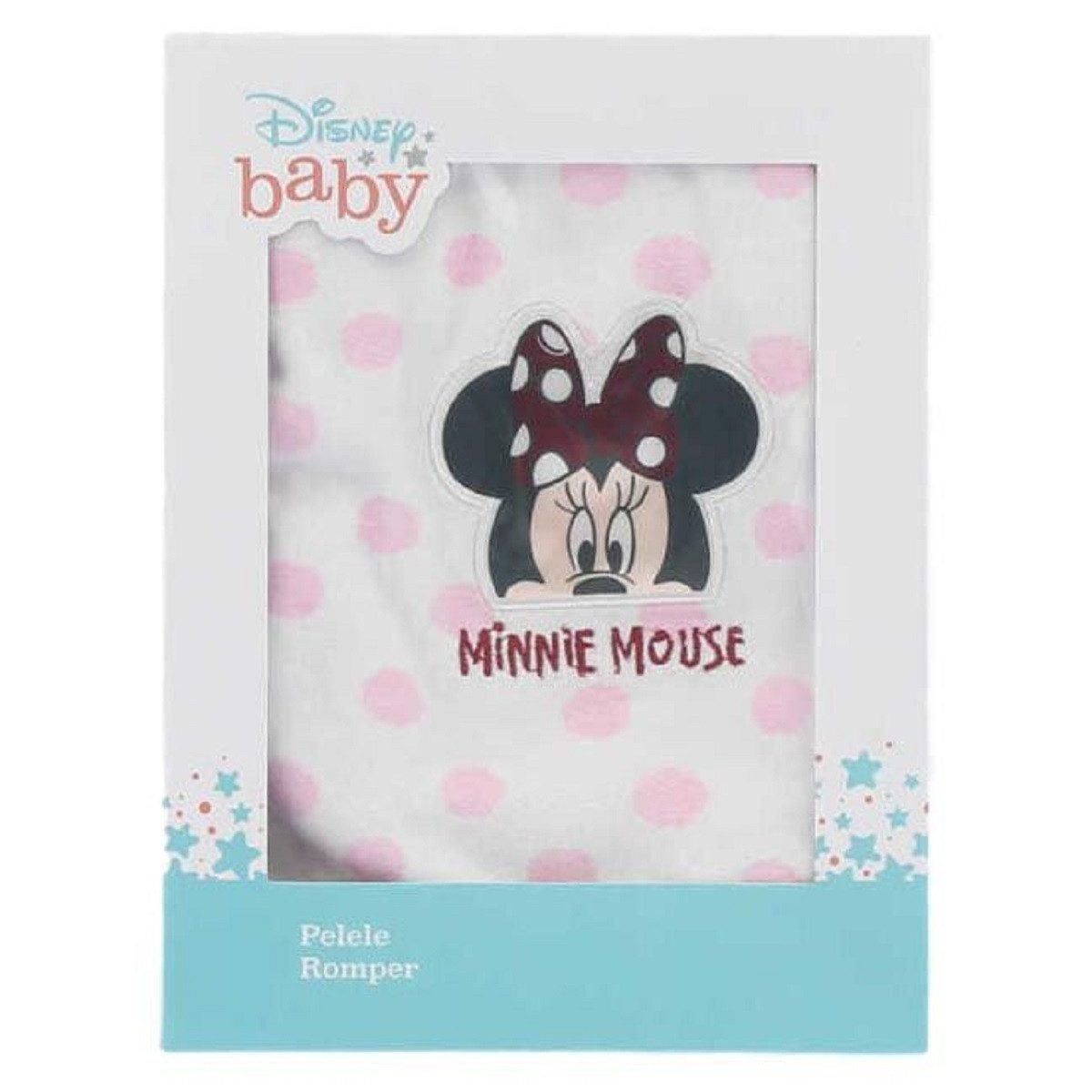 Disney Minnie Mouse Strampler Baby Strampler – Süßer Einteiler für Neugeborene