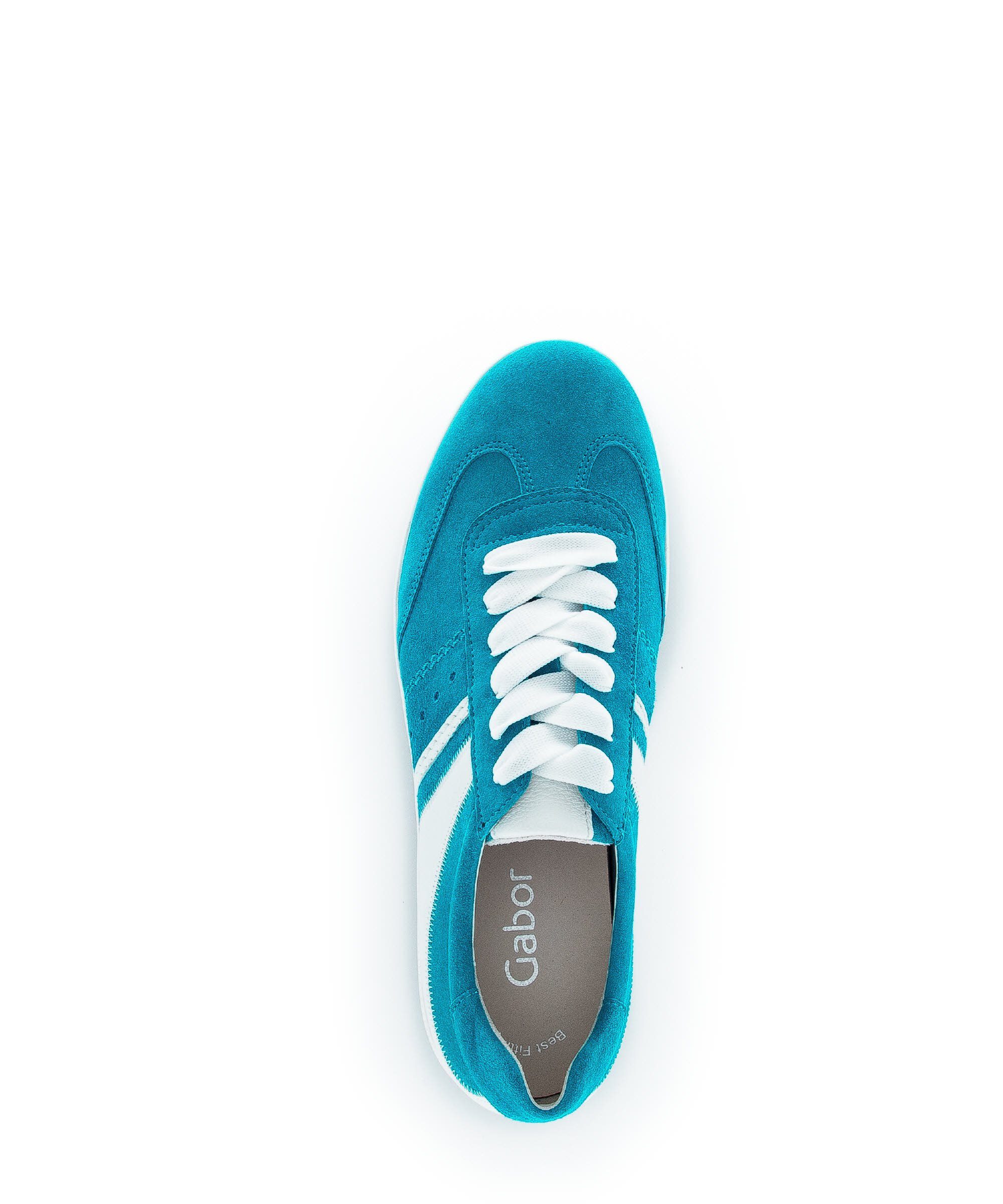 Gabor 83.300.36 (caribic.weiss) Blau Sneaker