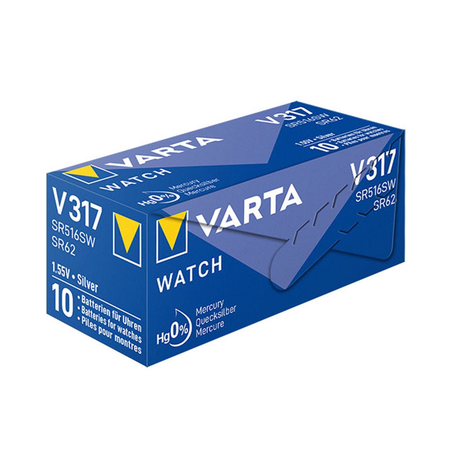 Varta Batterie VARTA 317 Knopfzelle
