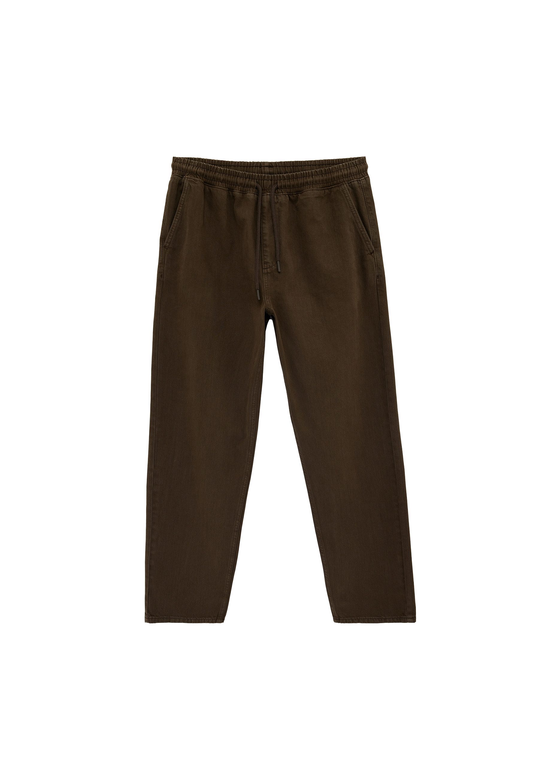 3/4-Jeans Normale Leibhöhe Jogger Regular-fit-Jeans
