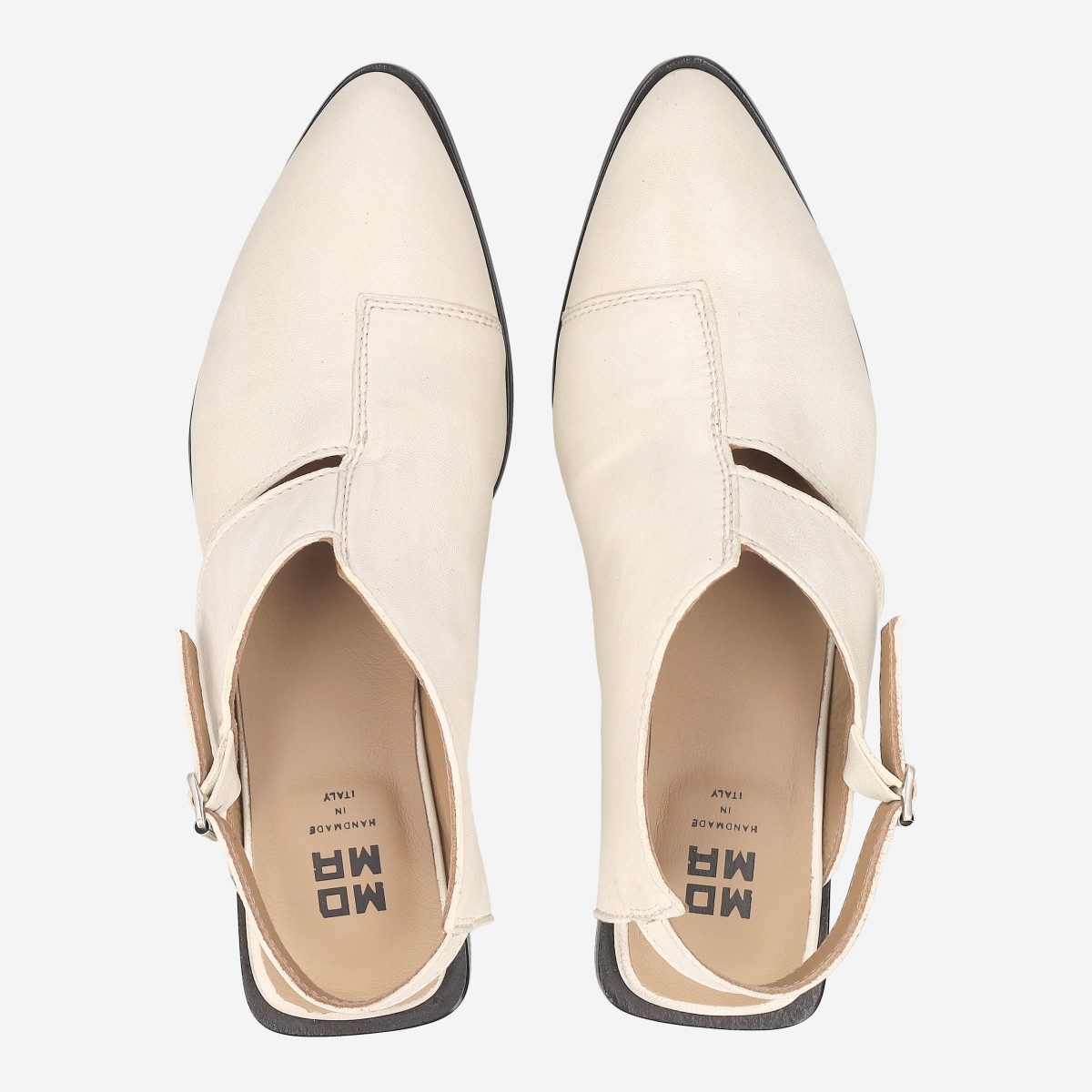 MOMA Moma 46601G-VACB PECORINO, Sandaletten, Beige, Damen Sandalette