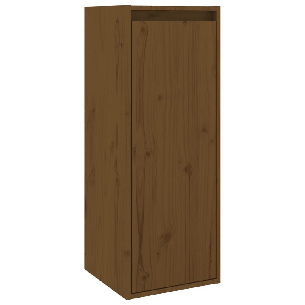 vidaXL Regal Wandschrank Honigbraun 30x30x80 cm günstig online kaufen