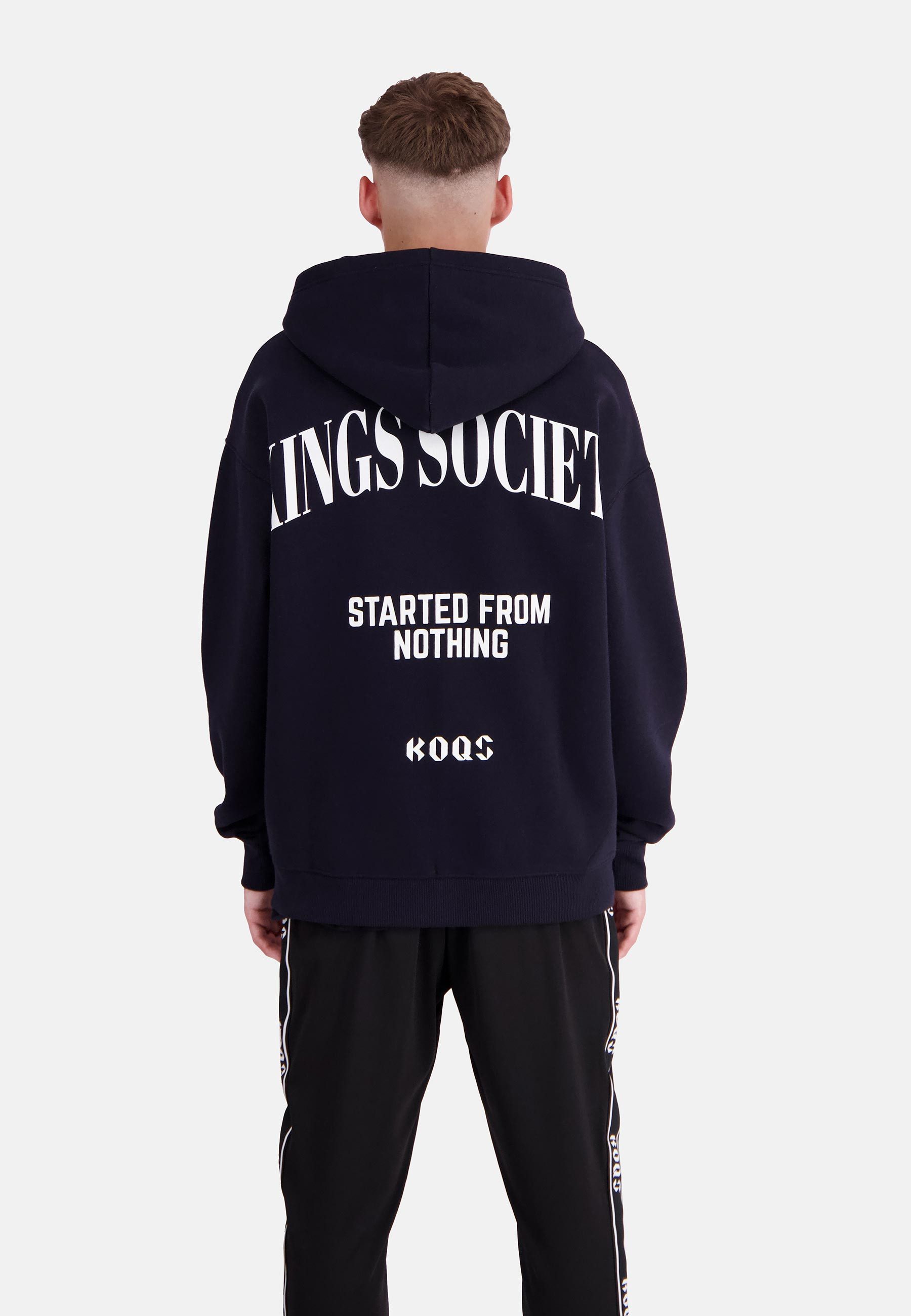 KOQS Sweatjacke Kings Society