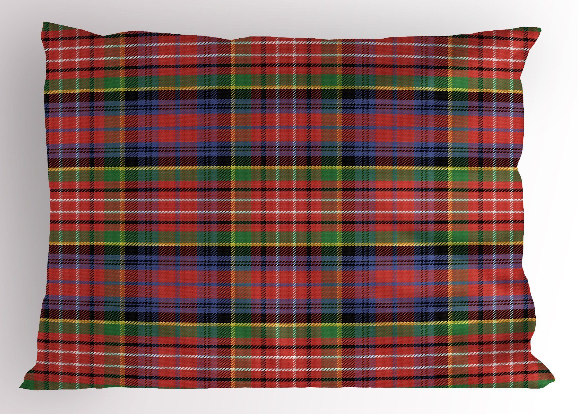 Kissenbezug, Kissenbezüge Stil Standard Plaid Gedruckter Stück), Dekorativer Size schottischen Caledonia King Abakuhaus (1