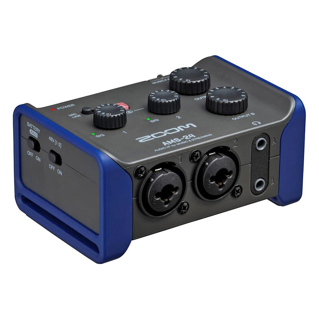 Zoom AMS-24 Audio-Interface Digitales Aufnahmegerät