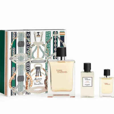 HERMÈS Duft-Set Terre D' Eau De Toilette Spray 100ml Set 3 Pieces