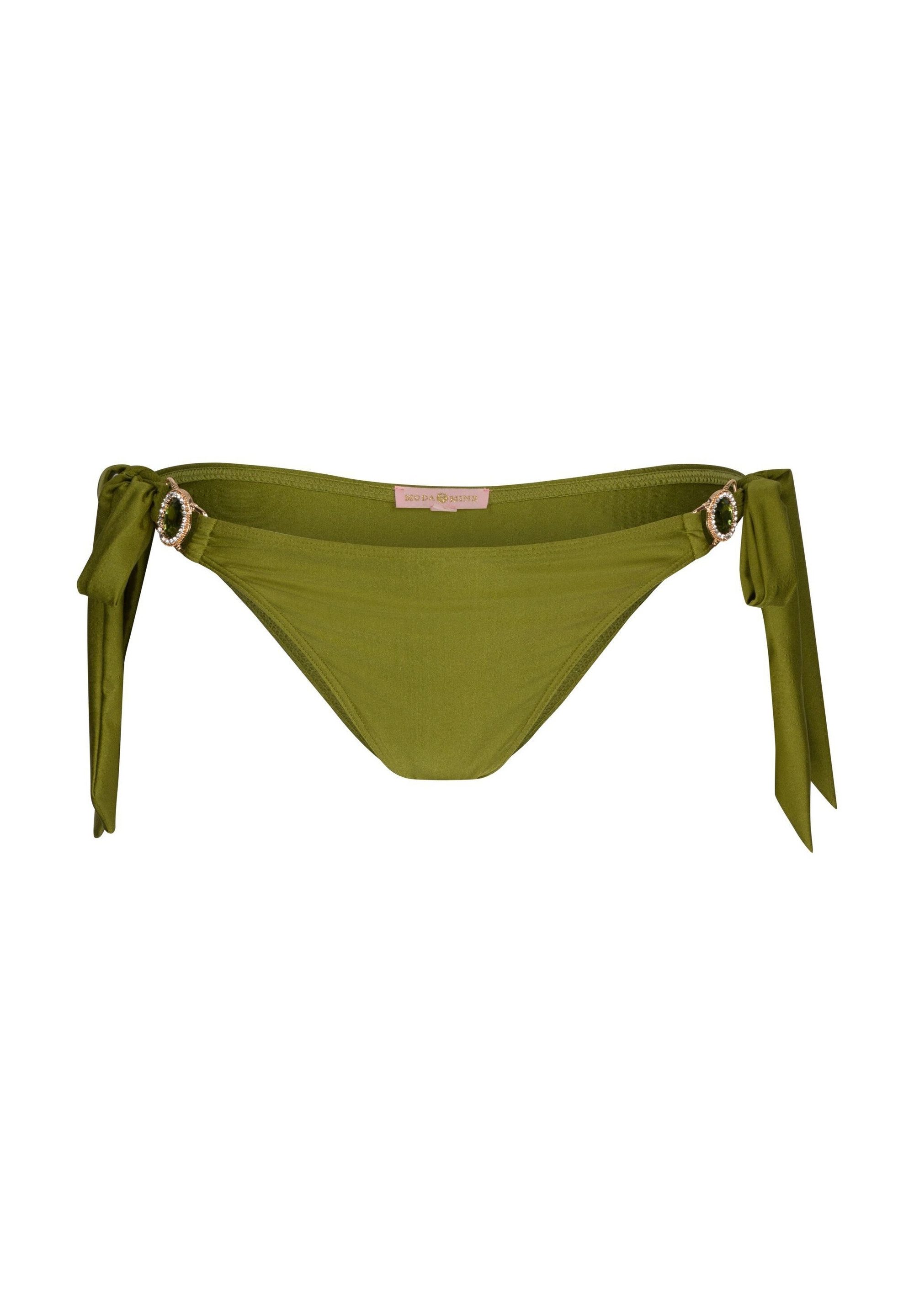 Moda Minx Bikini-Hose Amour Tie Side Brazilian (Panty) mit stilvollem Steinbesatz – Bild 2 von 5
