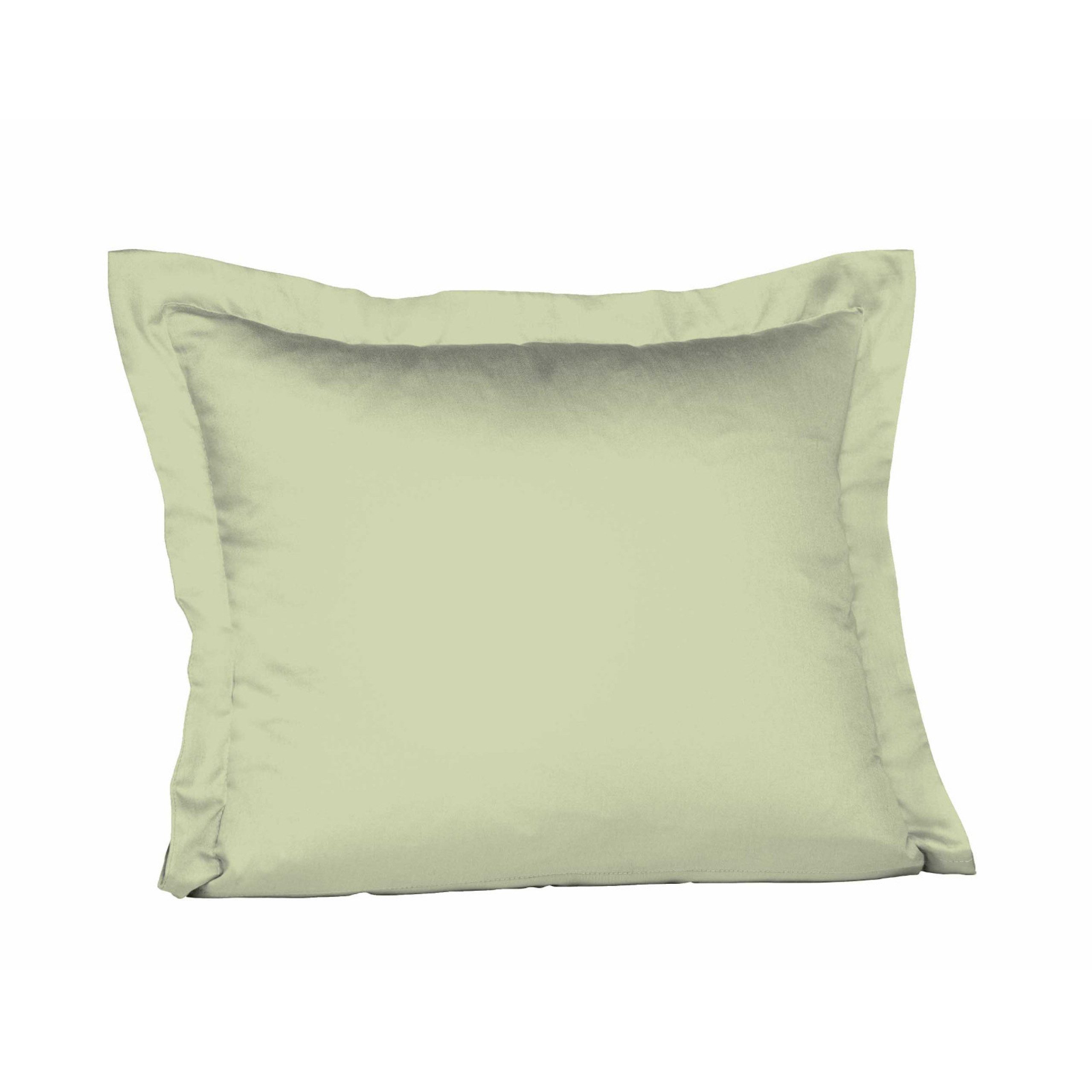 fleuresse Kissenbezüge Fleuresse Mako-Satin-Kissenbezug uni colours Farbe jadegrün 1525