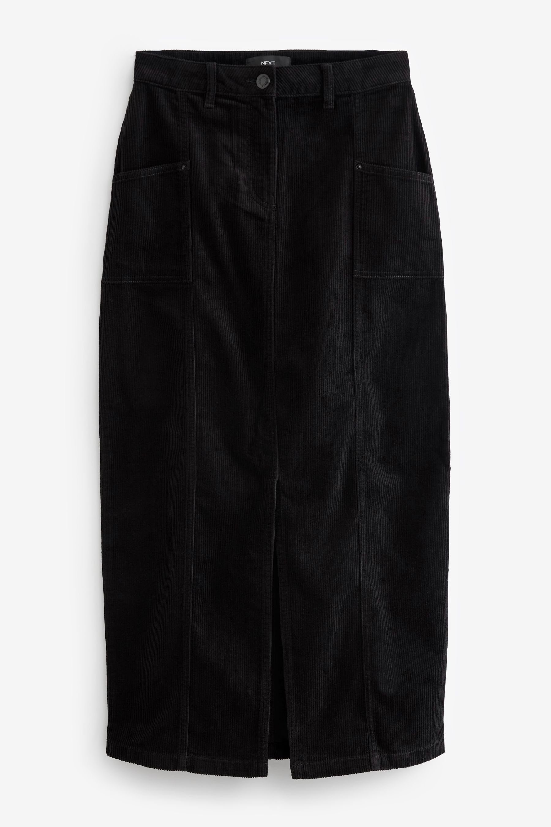 Next Cordrock Langer gerader Rock aus Kordsamt (1-tlg)
