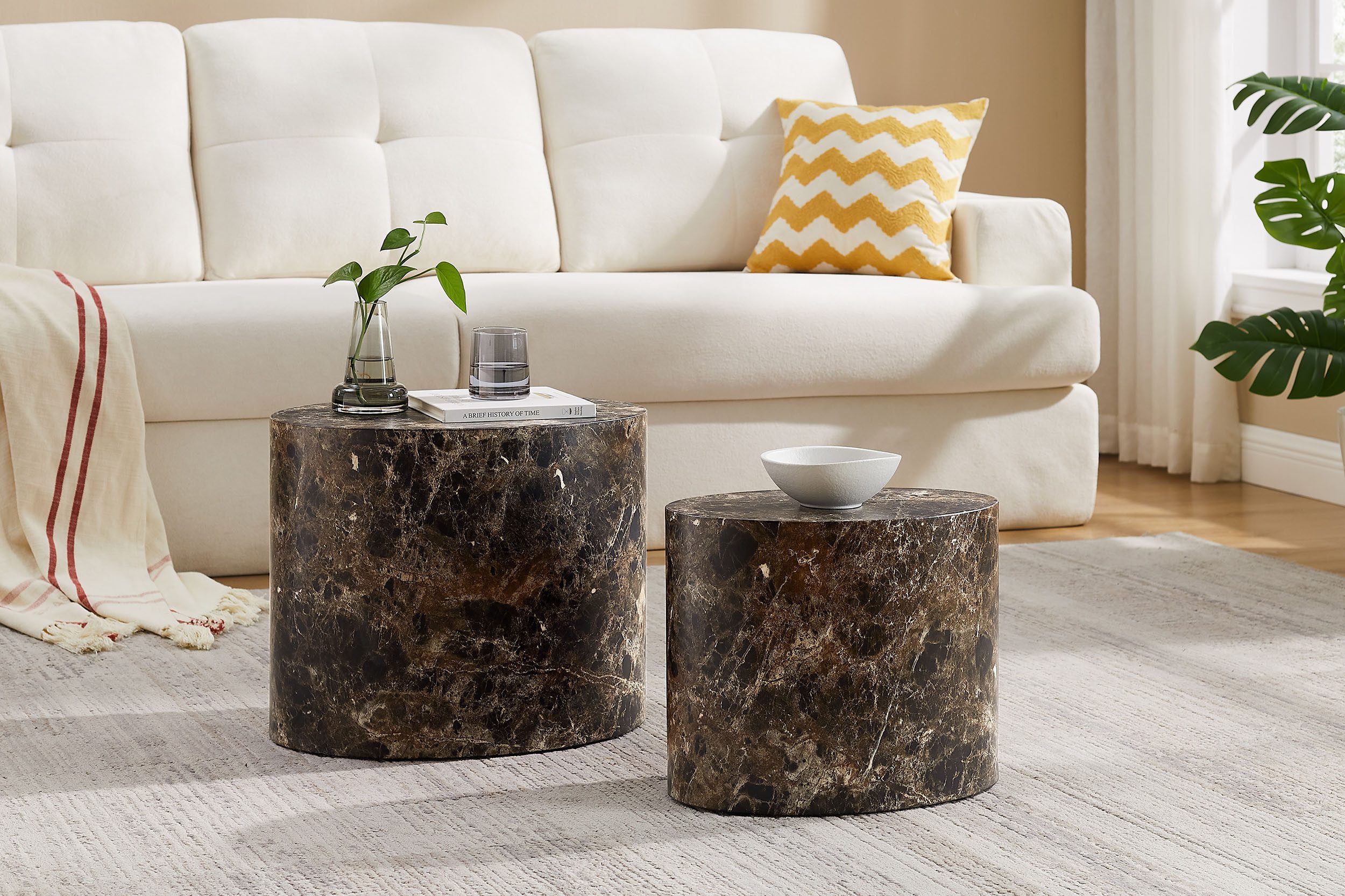 SalesFever Couchtisch Almeria - Stilvoller Wohnzimmer- und Beistelltisch (S günstig online kaufen