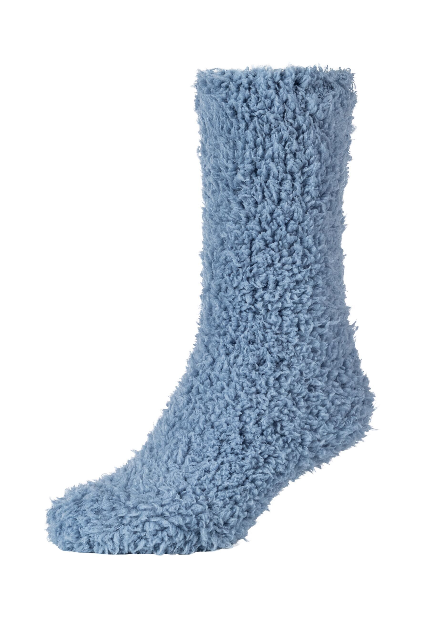 Camano Socken cosy fuzzy 3er Pack 3er Pack Wärmende, kuschelige Qualität für kalte Tage, Extra weich