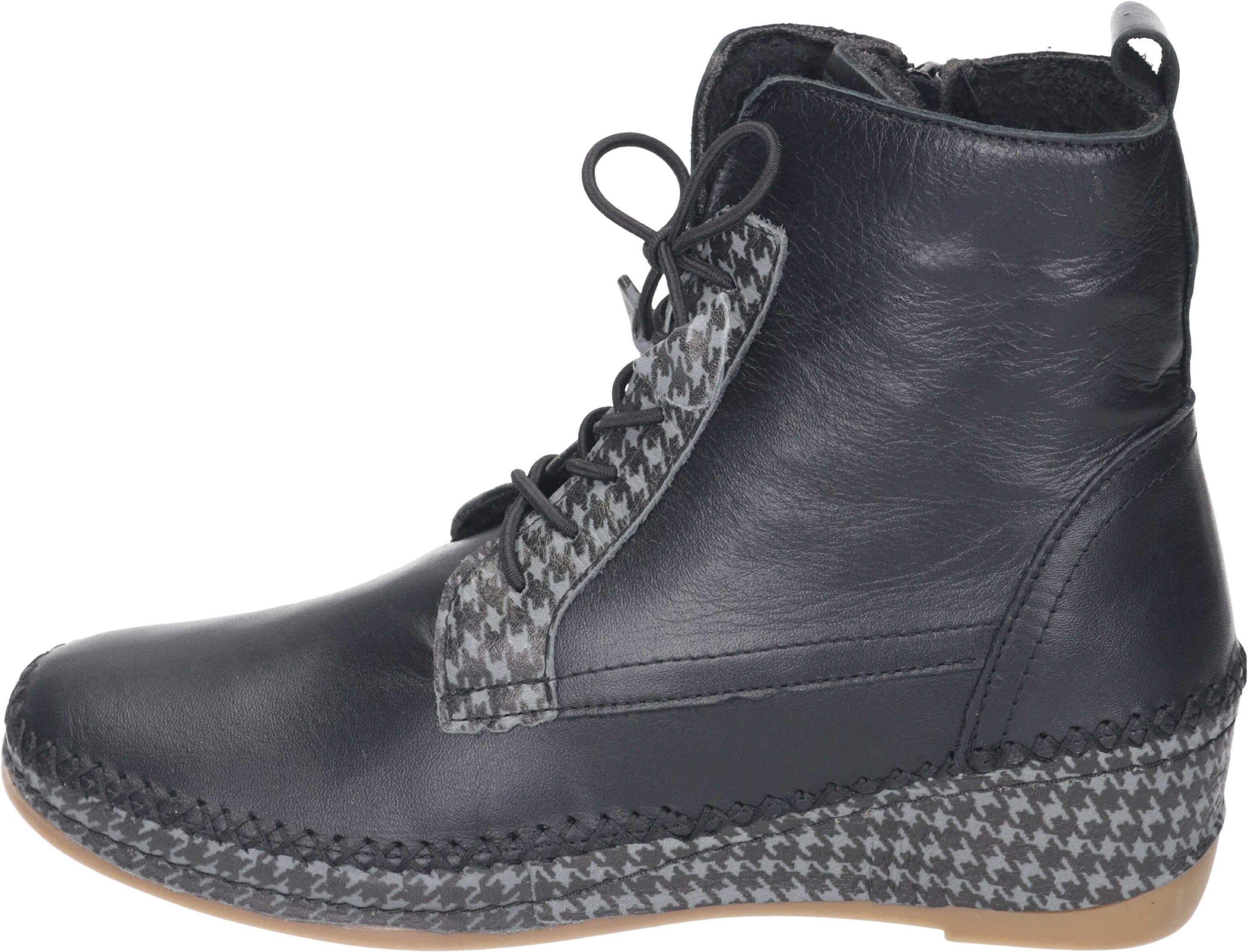 Manitu Stiefeletten Schnürstiefelette aus echtem Leder günstig online kaufen