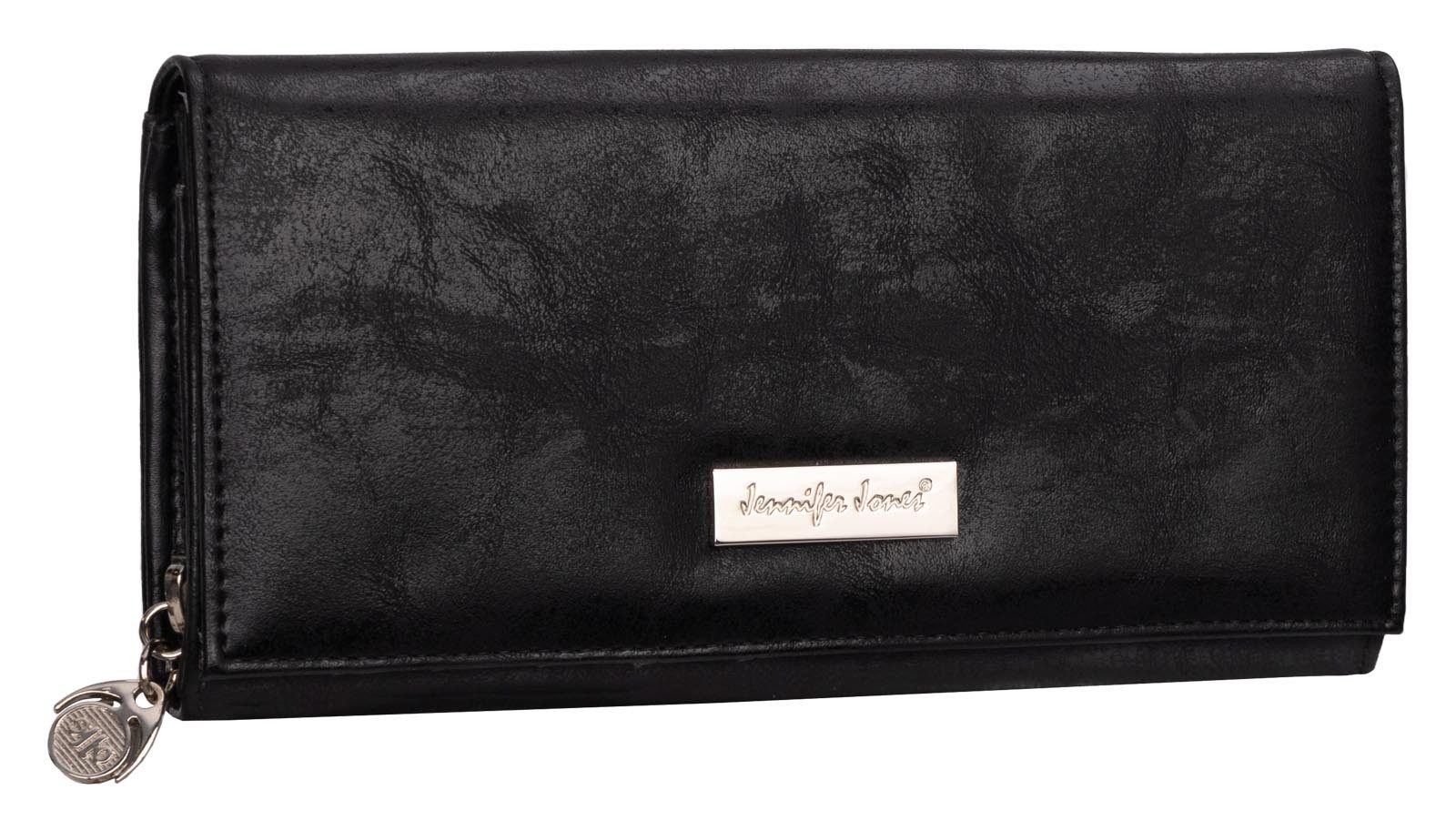 Jennifer Jones Geldbörse JENNIFER JONES Damen Geldbörse Geldbeutel Brieftasche Portmonee XXL, Damen Geldbörse klappbar mit Reißverschluss Portemonnaie Geldbeutel
