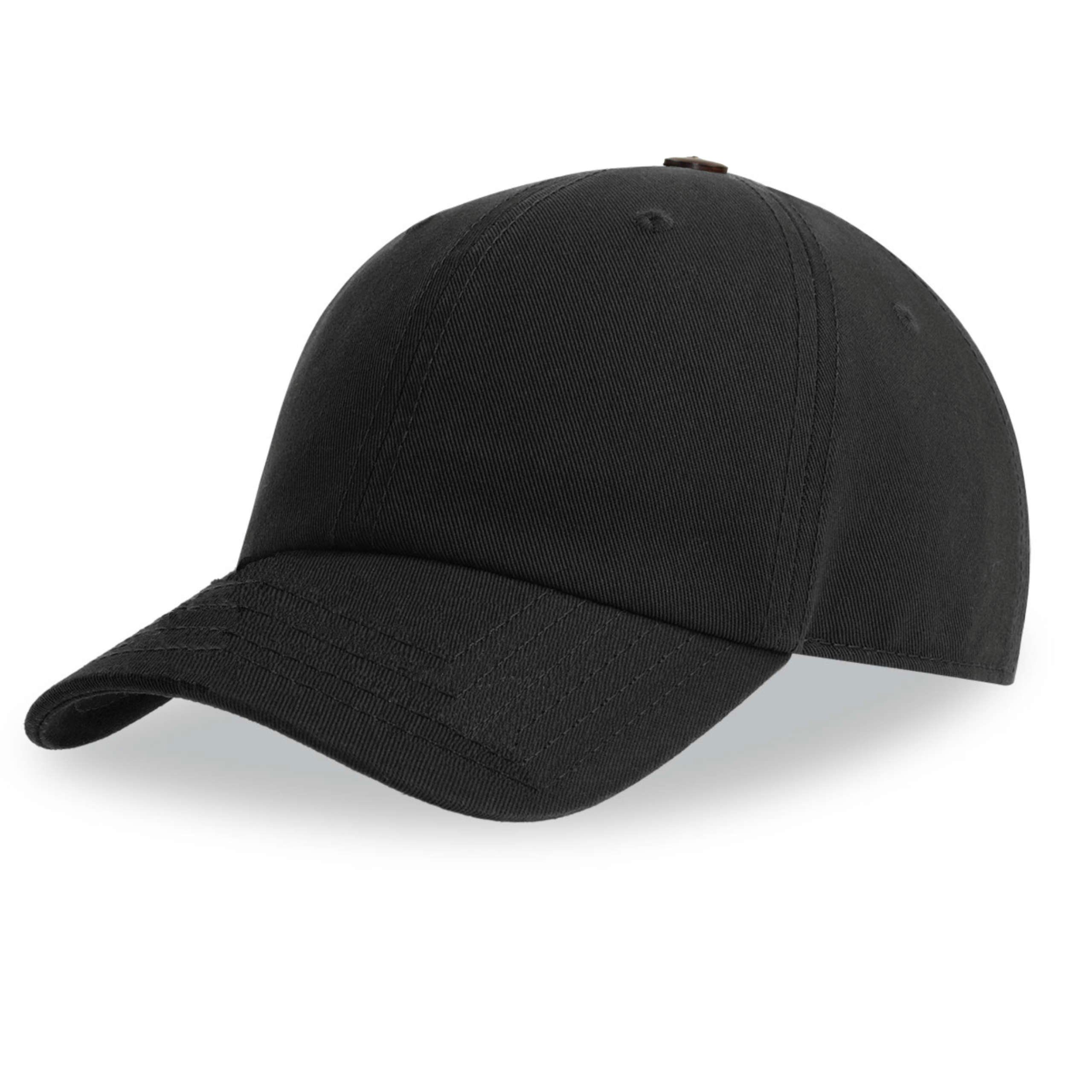 Lou-i Baseball Cap Bio-Baumwolle Made in Europe (1-St) Organic cotton Schwarz