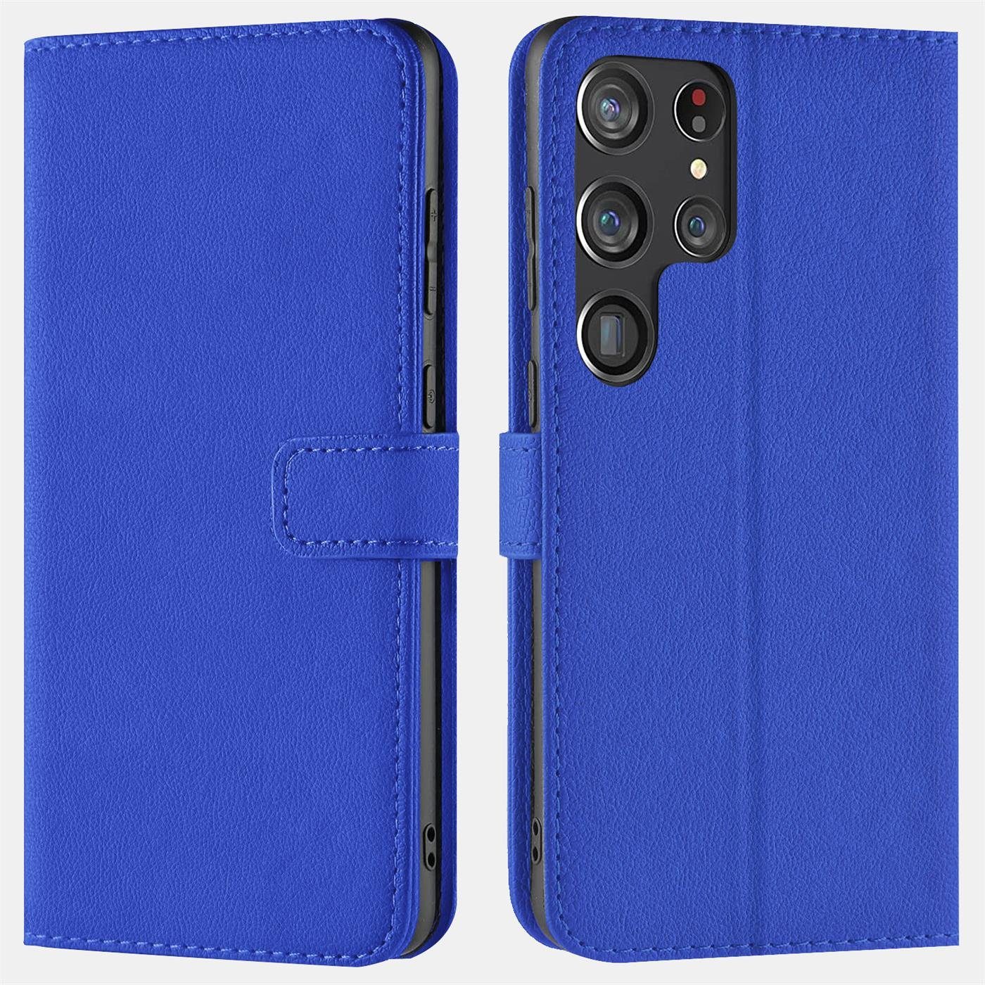 CoolGadget Handyhülle Book Case Handy Tasche für Samsung Galaxy S23 Ultra 6,8 Zoll, Hülle Klapphülle Flip Cover für Samsung S23 Ultra Schutzhülle stoßfest