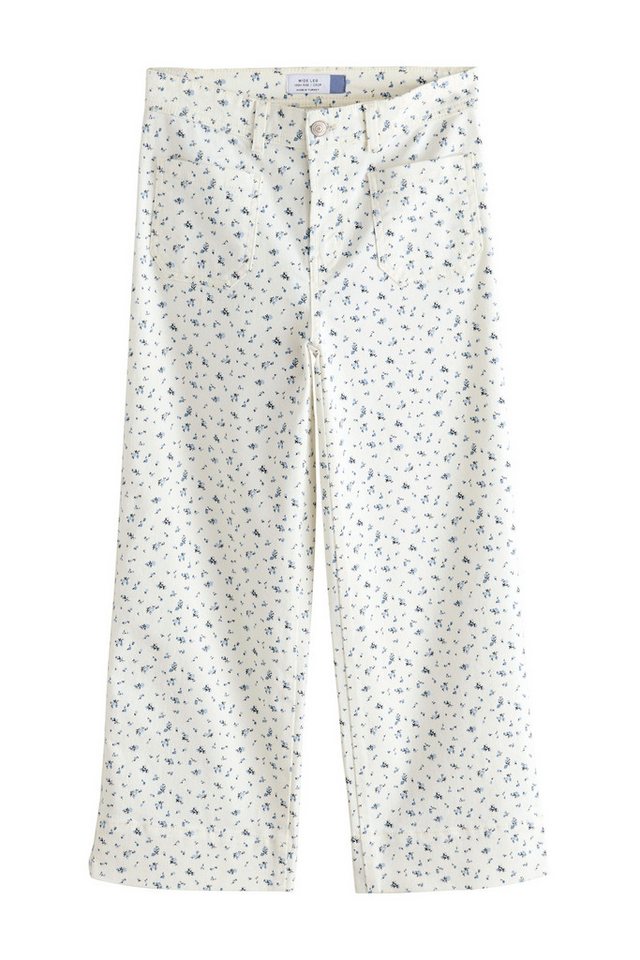 Next Caprijeans Kurze Jeans mit aufgesetzten Taschen (1-tlg)