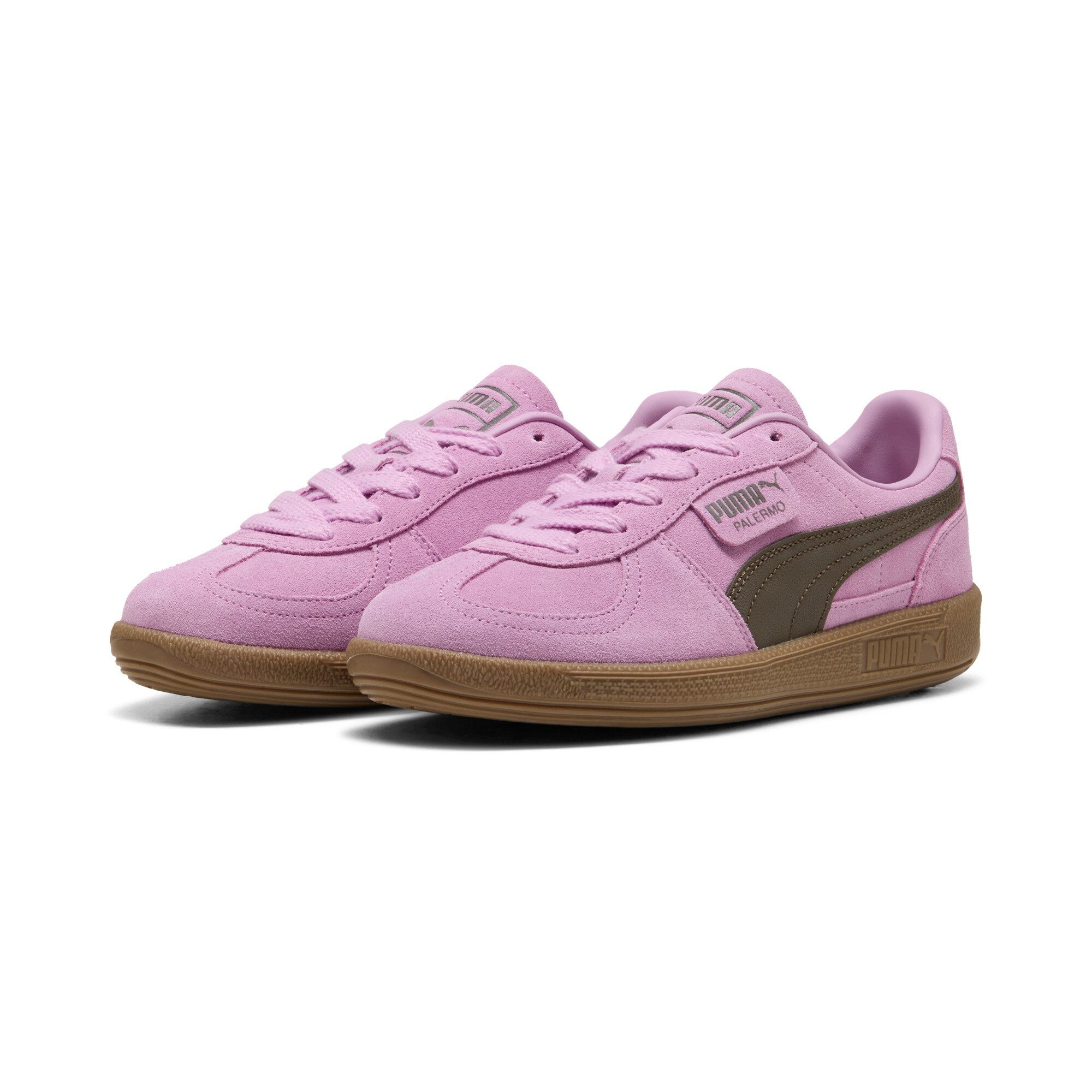 PUMA PALERMO Sneaker für Alltag, aus Leder, mit Schnürverschluss