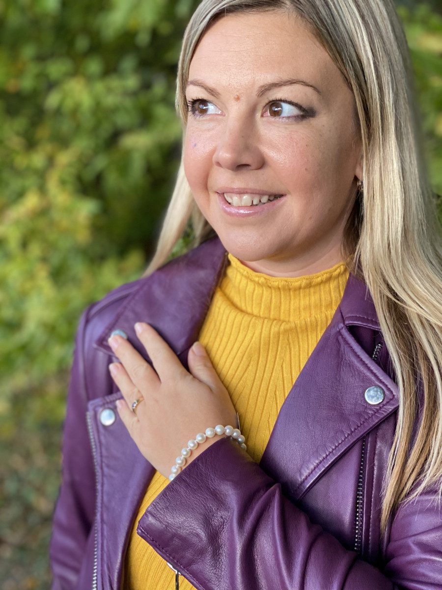 Gaura Pearls Perlenarmband klassisch weiß rund günstig online kaufen