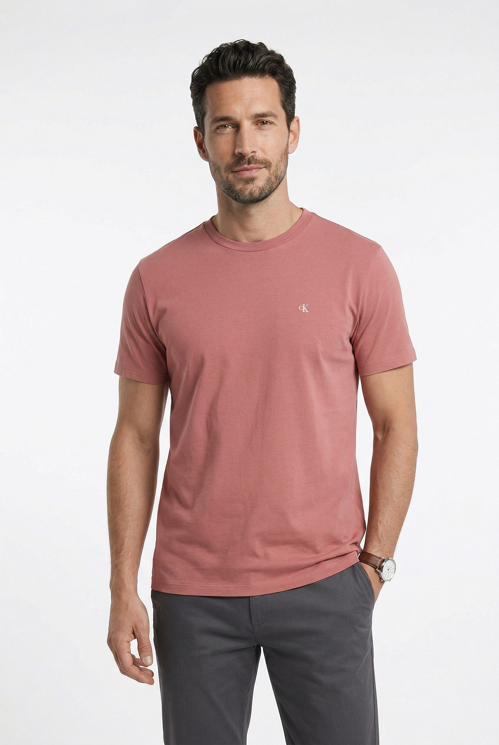 Calvin Klein Jeans T-Shirt regular fit, Rundhalsausschnitt