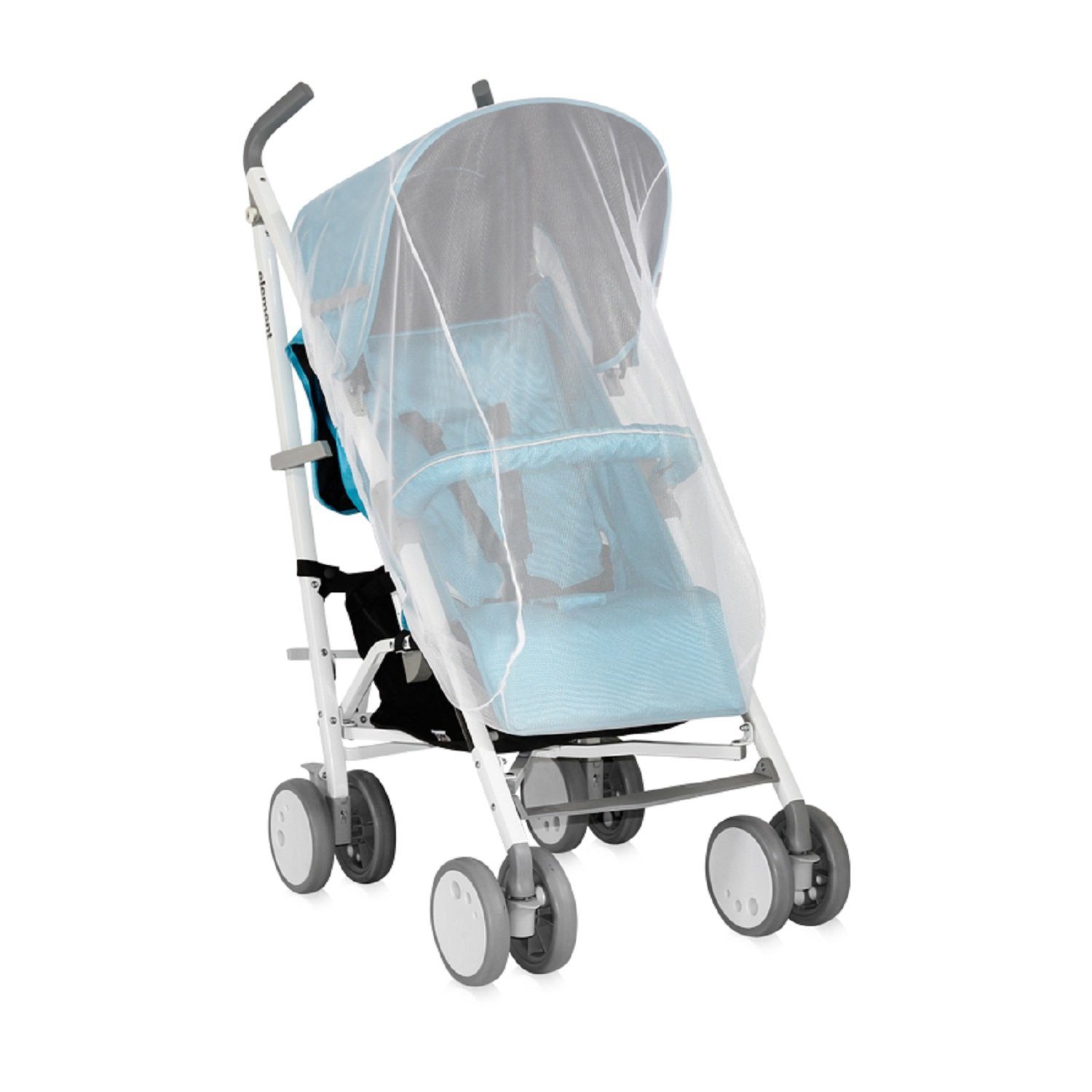 Lorelli Moskitonetz Moskitonetz Kinderwagen, Insektenschutz, Buggy, für alle Einsitzer transparent | Moskitonetze