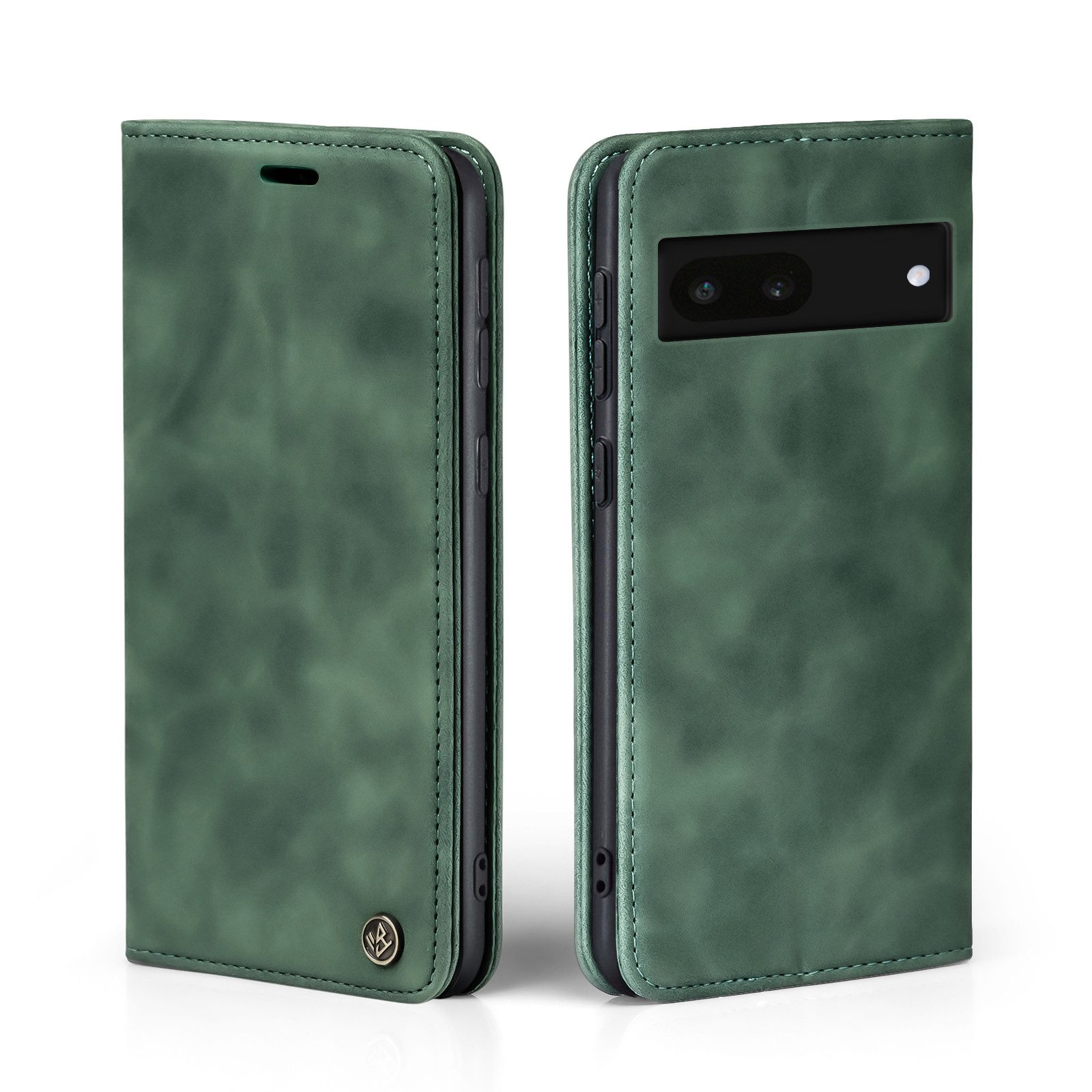 Tec-Expert Handyhülle Tasche Hülle für Google Pixel 6a 6.1 Zoll, 6.1, Cover Klapphülle Case mit Kartenfach Fliphülle aufstellbar