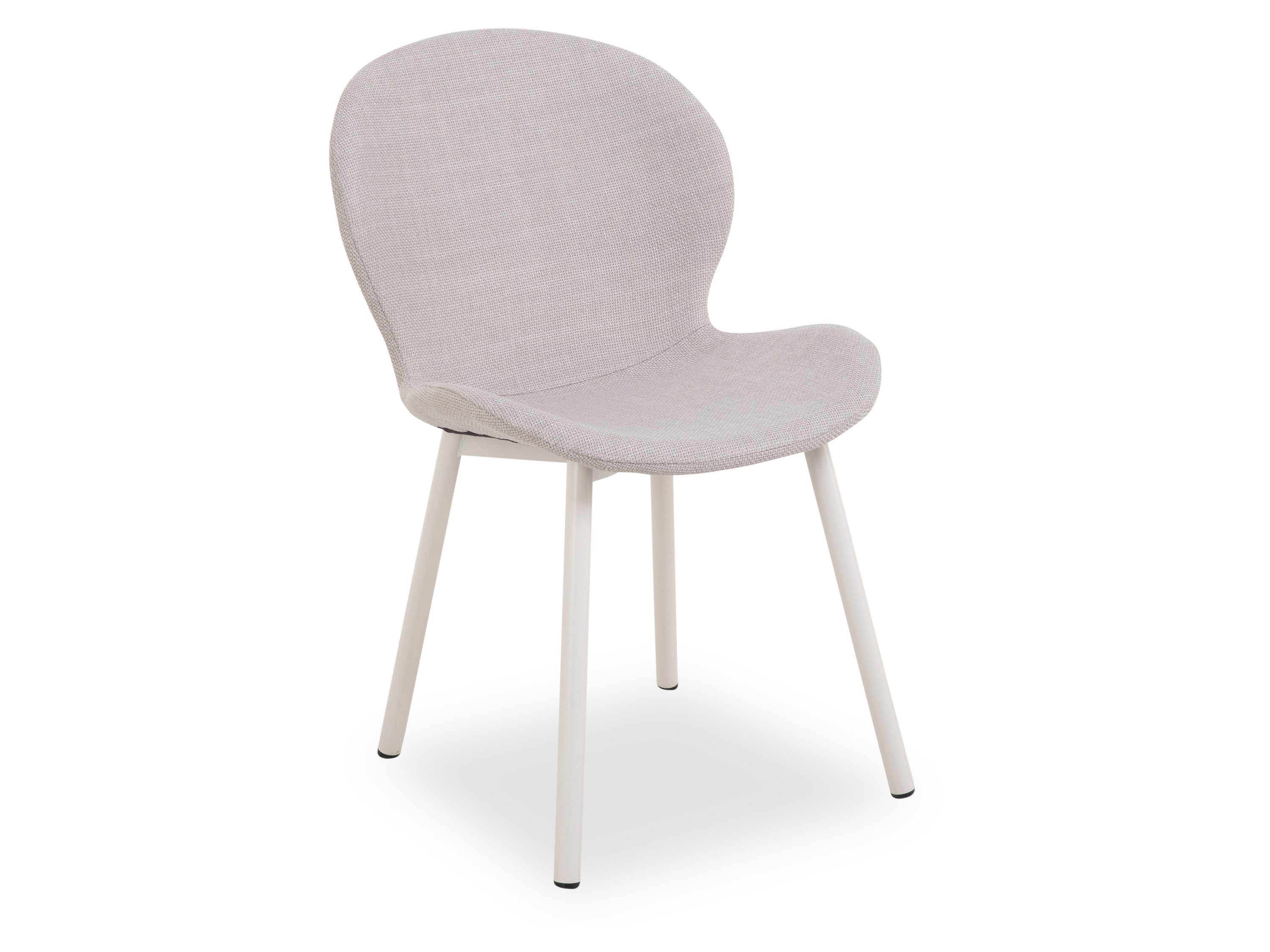 HARPER Esszimmerstuhl Polsterstuhl HARPER HERCHMER BHT 51x86x58 cm beige Esszimmerstuhl