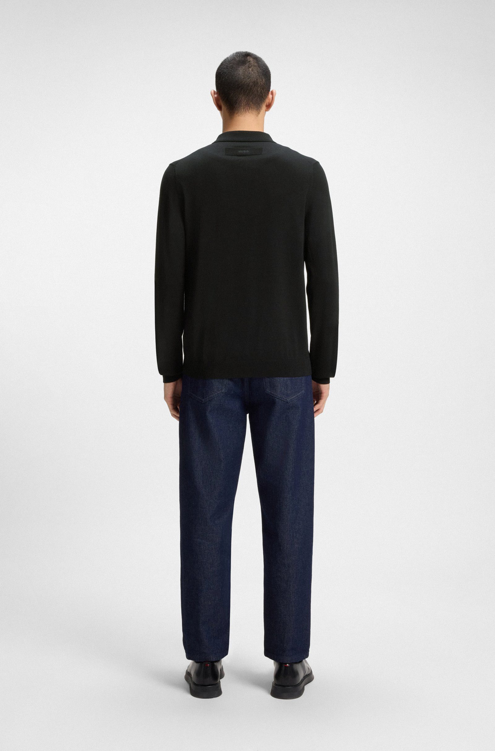 HUGO Strickjacke San Jean-CV (1-tlg)