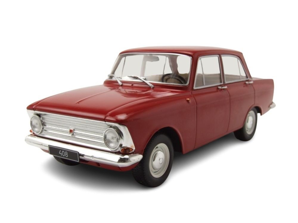 Modellauto Moskwitsch 408 1966 rot
