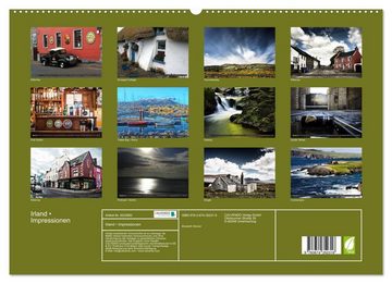CALVENDO Wandkalender Irland • Impressionen (Premium, hochwertiger DIN A2 Wandkalender 2023, Kunstdruck in Hochglanz)