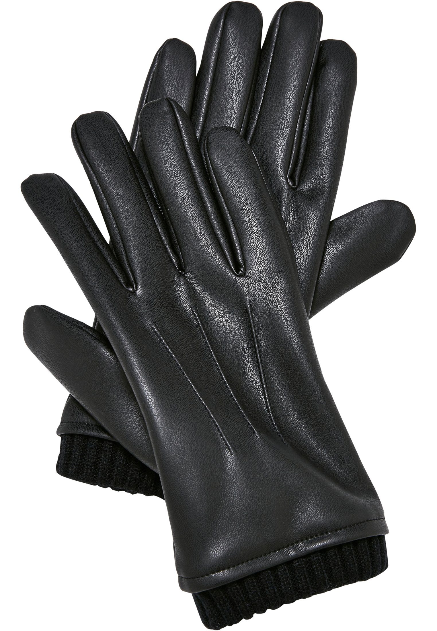 URBAN CLASSICS Baumwollhandschuhe Leather Gloves Basic Unisex Synthetic